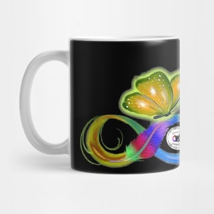 Neurodivergent butterfly Mug